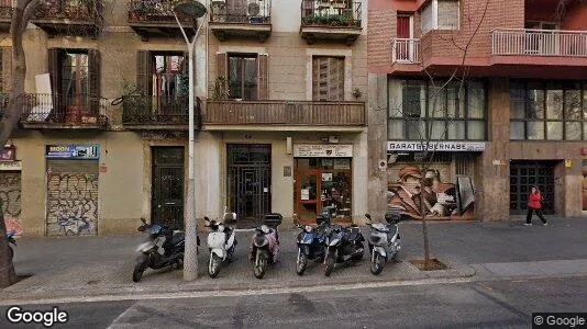 Apartments for rent in Barcelona Gràcia - Photo from Google Street View