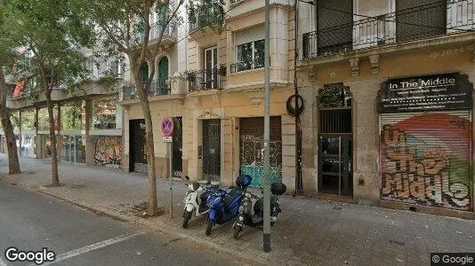 Apartments for rent in Barcelona Gràcia - Photo from Google Street View