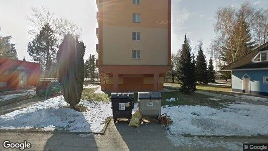 Apartments for rent in Šumperk - Photo from Google Street View