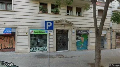 Apartments for rent in Barcelona Gràcia - Photo from Google Street View