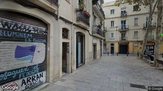 Apartments for rent in Barcelona Gràcia - Photo from Google Street View