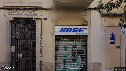 Apartments for rent in Barcelona Gràcia - Photo from Google Street View