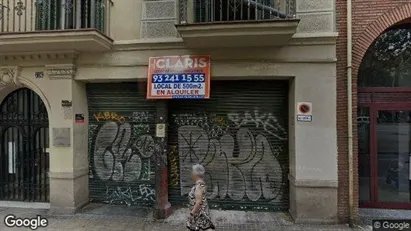 Apartments for rent in Barcelona Eixample - Photo from Google Street View