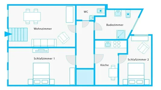 Apartments in Location is not specified - photo 1