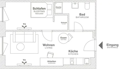 Apartment for rent in Dahme-Spreewald, Brandenburg