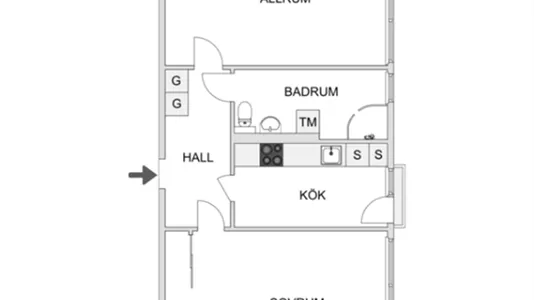 Apartments in Askim-Frölunda-Högsbo - photo 1